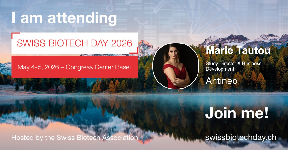 Antineo will be at Swiss Biotech Day 2026